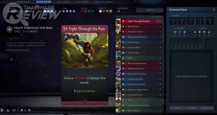 Artifact การ์ดเกมส์ตัวใหม่ที่เปลี่ยนโลก Moba ของ Dota 2 มาเป็นเกมการ์ดเชิงกลยุทธ์