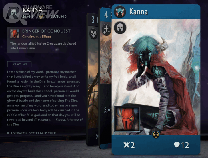 Artifact การ์ดเกมส์ตัวใหม่ที่เปลี่ยนโลก Moba ของ Dota 2 มาเป็นเกมการ์ดเชิงกลยุทธ์