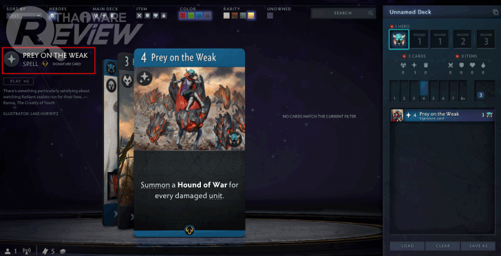 Artifact การ์ดเกมส์ตัวใหม่ที่เปลี่ยนโลก Moba ของ Dota 2 มาเป็นเกมการ์ดเชิงกลยุทธ์