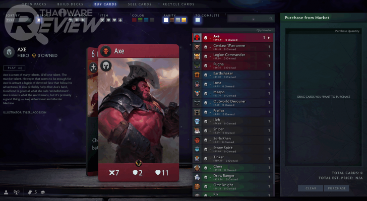 Artifact การ์ดเกมส์ตัวใหม่ที่เปลี่ยนโลก Moba ของ Dota 2 มาเป็นเกมการ์ดเชิงกลยุทธ์
