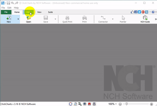 โปรแกรม NCH ClickCharts Diagram & Flowchart ช่วยสร้างแผนการทำงานดูดีอย่างมืออาชีพ โปรแกรม NCH ClickCharts Diagram & Flowchart ช่วยสร้างแผนการทำงานดูดีอย่างมืออาชีพ