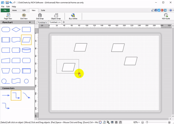 โปรแกรม NCH ClickCharts Diagram & Flowchart ช่วยสร้างแผนการทำงานดูดีอย่างมืออาชีพ โปรแกรม NCH ClickCharts Diagram & Flowchart ช่วยสร้างแผนการทำงานดูดีอย่างมืออาชีพ