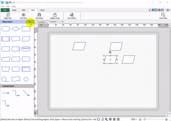 โปรแกรม NCH ClickCharts Diagram & Flowchart ช่วยสร้างแผนการทำงานดูดีอย่างมืออาชีพ โปรแกรม NCH ClickCharts Diagram & Flowchart ช่วยสร้างแผนการทำงานดูดีอย่างมืออาชีพ