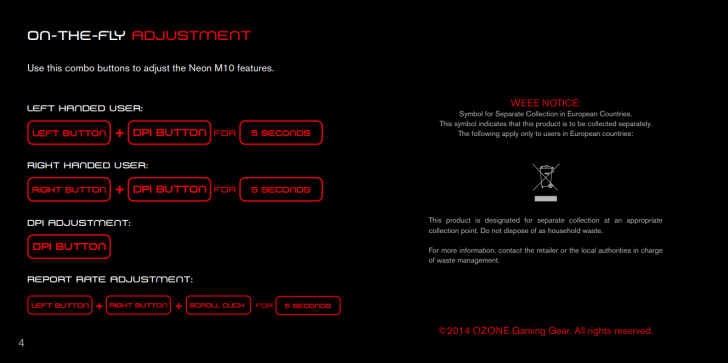 Ozone Neon M10 Cyber ปรับเปลี่ยนการใช้งานได้ตามใจ ไม่ต้องง้อโปรแกรมเสริม