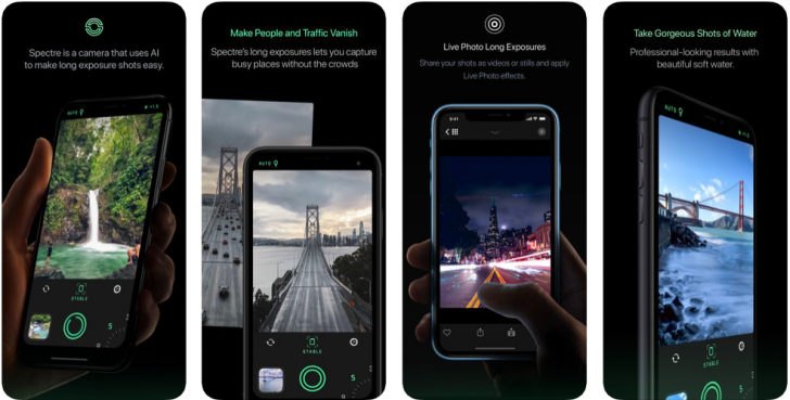 Spectre แอปกล้องพลัง AI ที่ช่วยให้การถ่ายภาพ Long-exposure เป็นเรื่องง่ายๆ