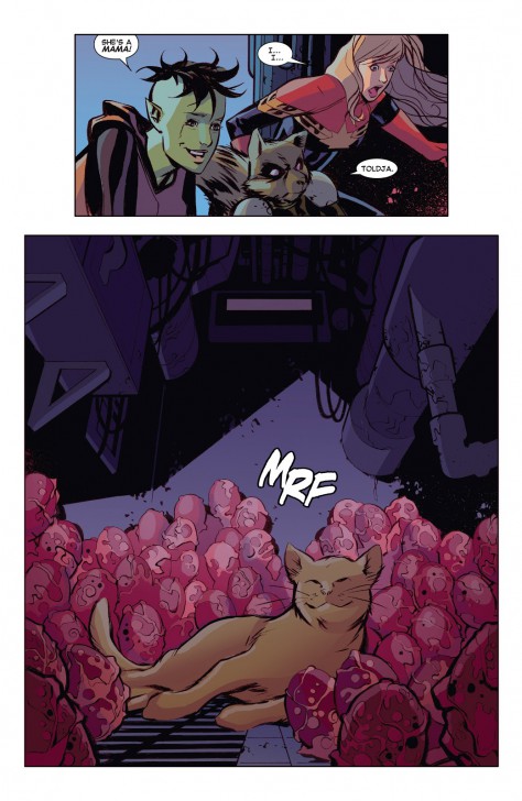 Captain Marvel | มารู้จักฮีโร่หญิงสุดทรงพลัง Captain Marvel (และเจ้าแมวส้ม Goose)