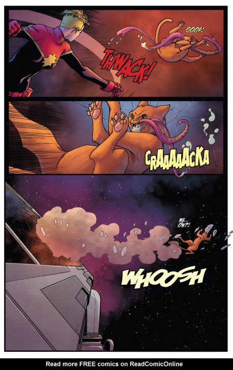 Captain Marvel | มารู้จักฮีโร่หญิงสุดทรงพลัง Captain Marvel (และเจ้าแมวส้ม Goose)