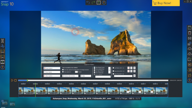 Ashampoo Snap 10 โปรแกรมแคปหน้าจอ อัดคลิปก็ได้ มีเครื่องมือตัดต่อในตัว