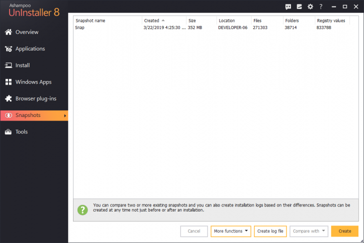 Ashampoo UnInstaller 8 โปรแกรมถอนการติดตั้งสะอาดหมดจด พร้อมฟังก์ชั่นสุดแจ่ม