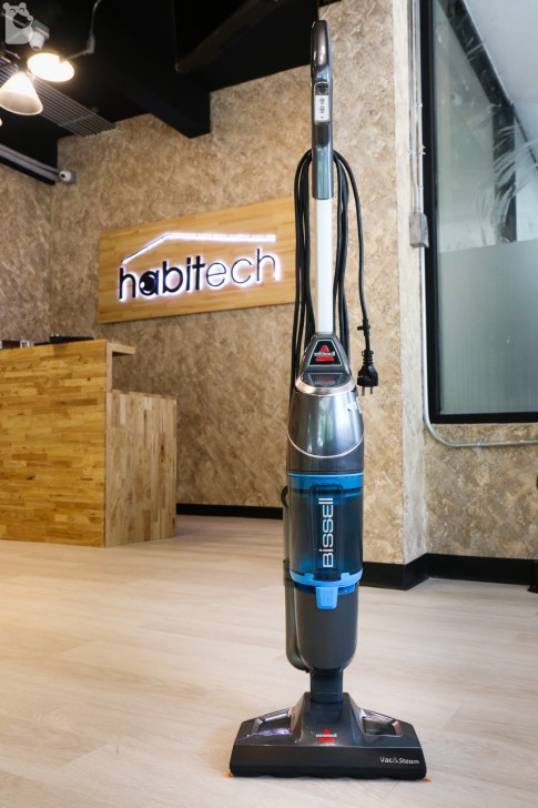 Bissell Vac&Steam เครื่องดูดฝุ่น 3-in-1 ถูทีเดียว ฝุ่นหาย คราบละลาย เชื้อโรคตาย