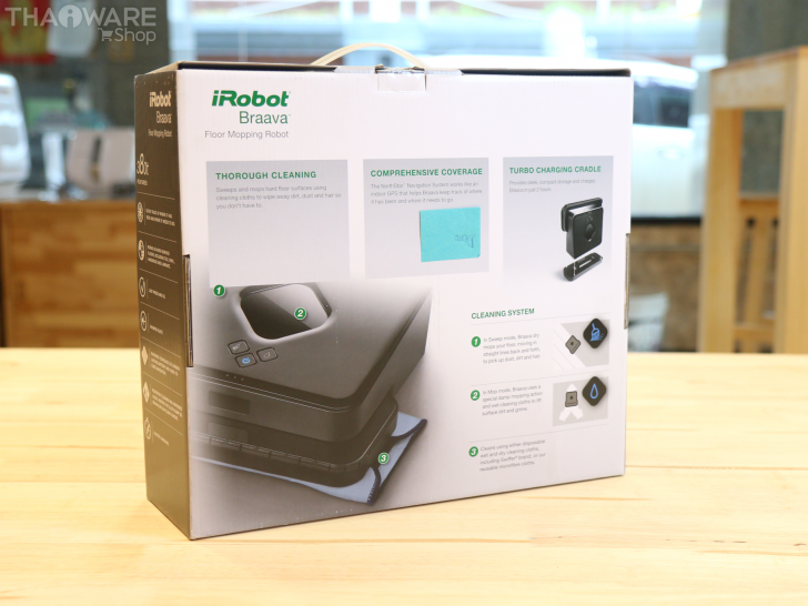 iRobot Braava 380t หุ่นยนต์ถูพื้นตัวเก่ง ที่จะทำให้คุณต้องร้องว่าบราโว่