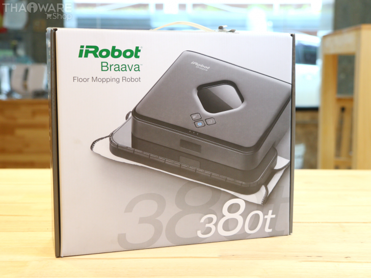 iRobot Braava 380t หุ่นยนต์ถูพื้นตัวเก่ง ที่จะทำให้คุณต้องร้องว่าบราโว่