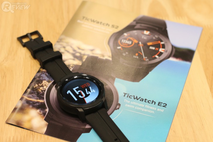 TicWatch E2 สมาร์ทวอชหน้าปัดกลม สำหรับคนรักการออกกำลังกาย