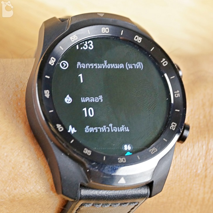 TicWatch Pro สมาร์ทวอทช์ Wear OS ระดับพรีเมี่ยม แบตฯ อึด 5 วัน มี GPS ในตัว
