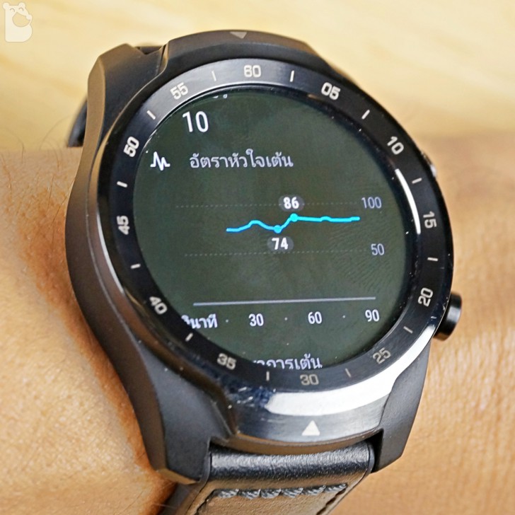 TicWatch Pro สมาร์ทวอทช์ Wear OS ระดับพรีเมี่ยม แบตฯ อึด 5 วัน มี GPS ในตัว