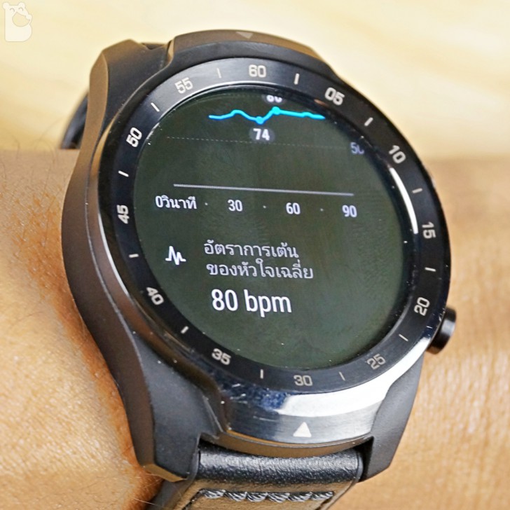 TicWatch Pro สมาร์ทวอทช์ Wear OS ระดับพรีเมี่ยม แบตฯ อึด 5 วัน มี GPS ในตัว