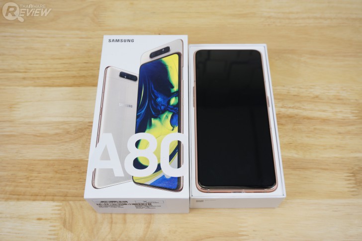 Samsung Galaxy A80 สมาร์ทโฟนกล้องหลังหมุนกลับสลับได้ ถ่ายวิดีโอเด็ด 