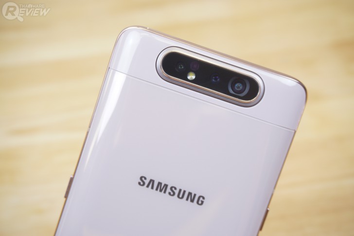 Samsung Galaxy A80 สมาร์ทโฟนกล้องหลังหมุนกลับสลับได้ ถ่ายวิดีโอเด็ด 