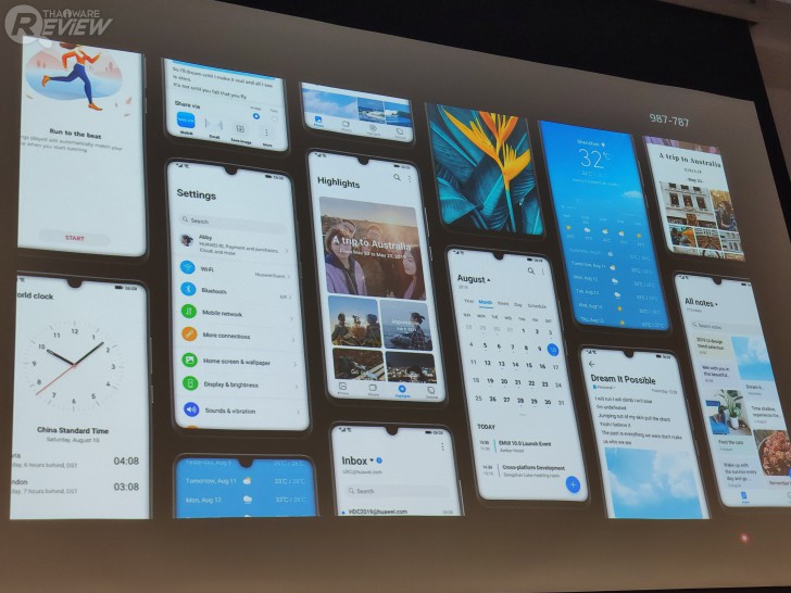 EMUI10 ระบบปฏิบัติการบน Android Q ของหัวเว่ยกับความสวยงามที่ลงตัว