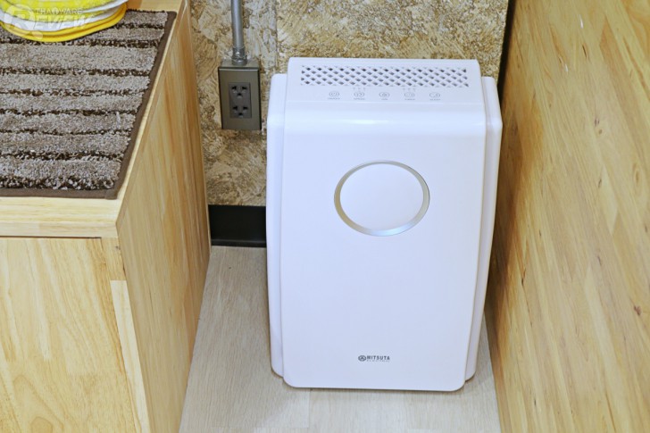 MITSUTA MAP450 เครื่องฟอกอากาศราคาไม่แรง ใช้งานง่าย อากาศสะอาดใน 6 ขั้นตอน