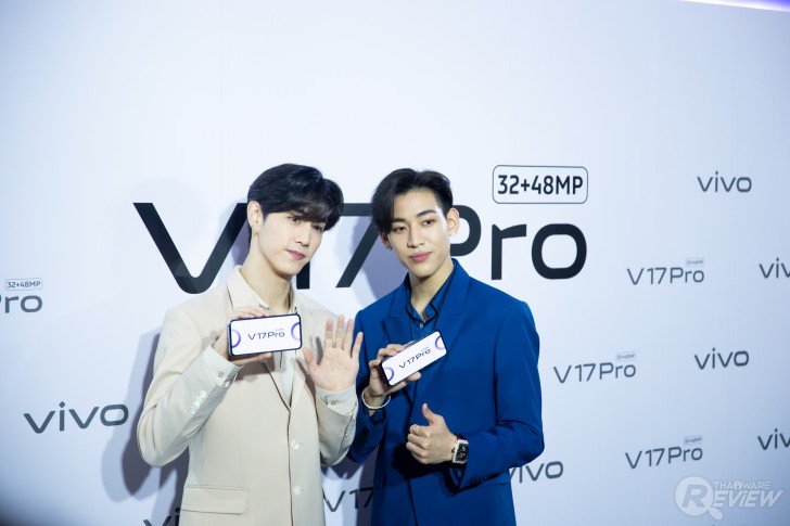 สมาร์ทโฟนกล้องหน้าคู่ Vivo V17 Pro ที่มีแบมแบมและมาร์ค GOT7 เป็นพรีเซนเตอร์!