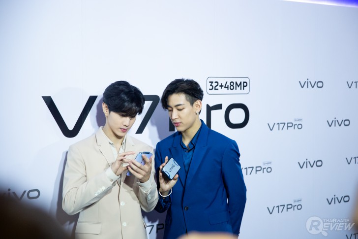 สมาร์ทโฟนกล้องหน้าคู่ Vivo V17 Pro ที่มีแบมแบมและมาร์ค GOT7 เป็นพรีเซนเตอร์!