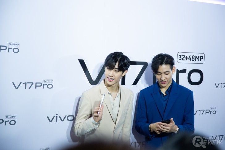สมาร์ทโฟนกล้องหน้าคู่ Vivo V17 Pro ที่มีแบมแบมและมาร์ค GOT7 เป็นพรีเซนเตอร์!