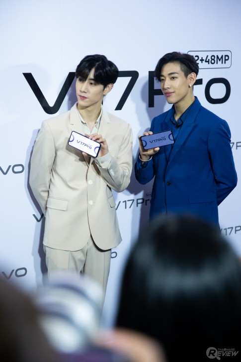 สมาร์ทโฟนกล้องหน้าคู่ Vivo V17 Pro ที่มีแบมแบมและมาร์ค GOT7 เป็นพรีเซนเตอร์!