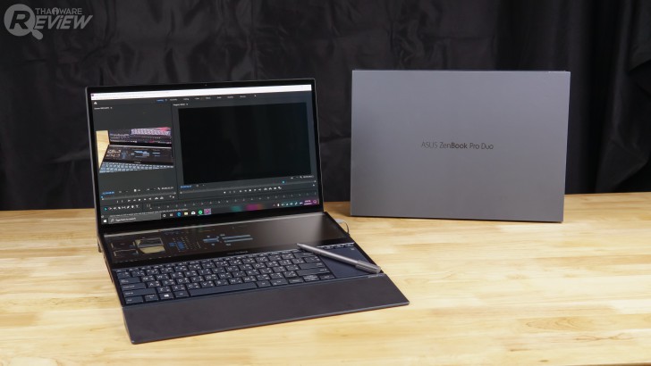 ASUS ZenBook Pro Duo โน้ตบุ๊ค 4K สองจอ สเปกโหด เกิดมาเพื่อ Content Creator 
