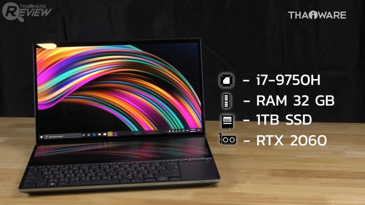 ASUS ZenBook Pro Duo โน้ตบุ๊ค 4K สองจอ สเปกโหด เกิดมาเพื่อ Content Creator 