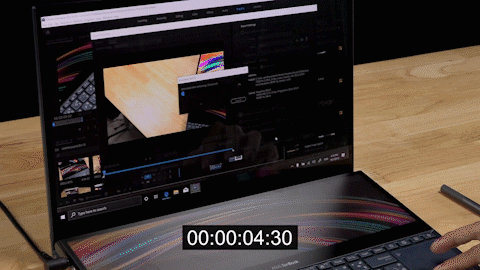 ASUS ZenBook Pro Duo โน้ตบุ๊ค 4K สองจอ สเปกโหด เกิดมาเพื่อ Content Creator ASUS ZenBook Pro Duo โน้ตบุ๊ค 4K สองจอ สเปกโหด เกิดมาเพื่อ Content Creator