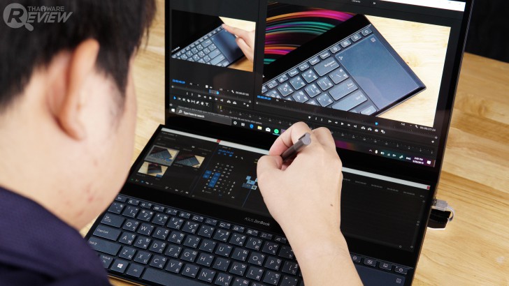 ASUS ZenBook Pro Duo โน้ตบุ๊ค 4K สองจอ สเปกโหด เกิดมาเพื่อ Content Creator 