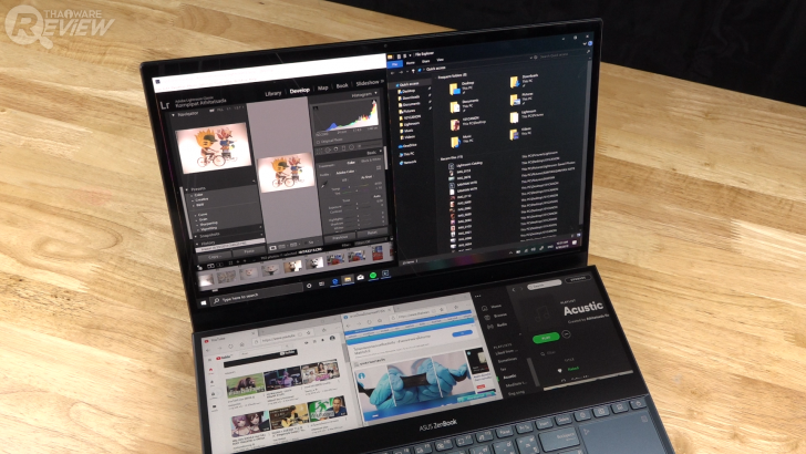 ASUS ZenBook Pro Duo โน้ตบุ๊ค 4K สองจอ สเปกโหด เกิดมาเพื่อ Content Creator 