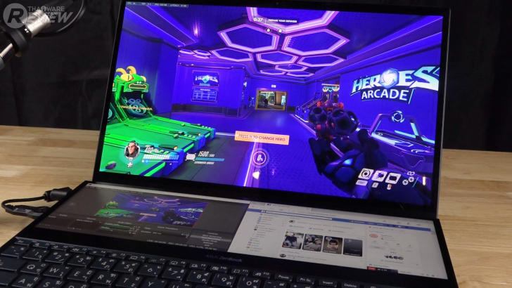 ASUS ZenBook Pro Duo โน้ตบุ๊ค 4K สองจอ สเปกโหด เกิดมาเพื่อ Content Creator 