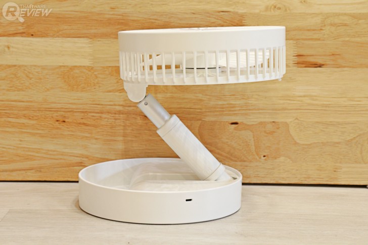 พัดลมพกพา รุ่น P9 พัดลมตั้งพื้นไร้สายขนาดกะทัดรัด พกพาสะดวก