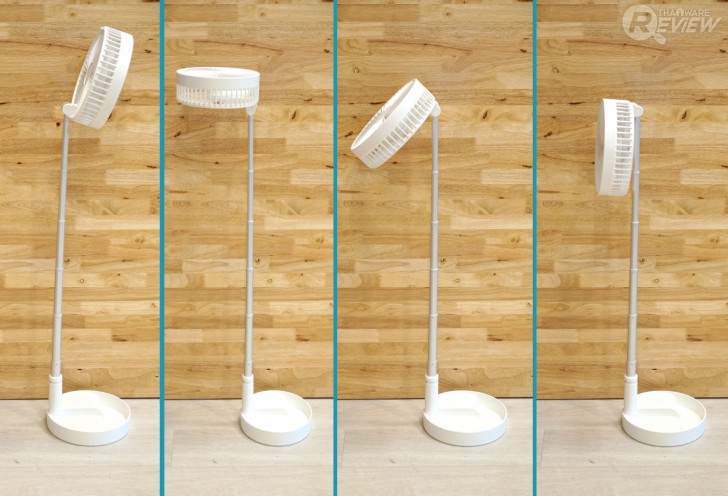 พัดลมพกพา รุ่น P9 พัดลมตั้งพื้นไร้สายขนาดกะทัดรัด พกพาสะดวก