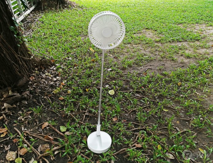 พัดลมพกพา รุ่น P9 พัดลมตั้งพื้นไร้สายขนาดกะทัดรัด พกพาสะดวก