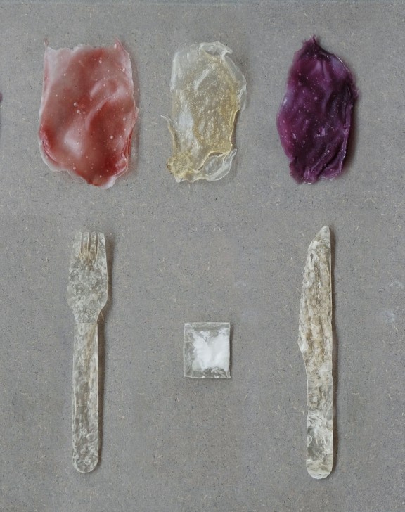 Potato Plastic ช้อน-ส้อมพลาสติกจากมันฝรั่งที่สามารถรับประทานได้!?