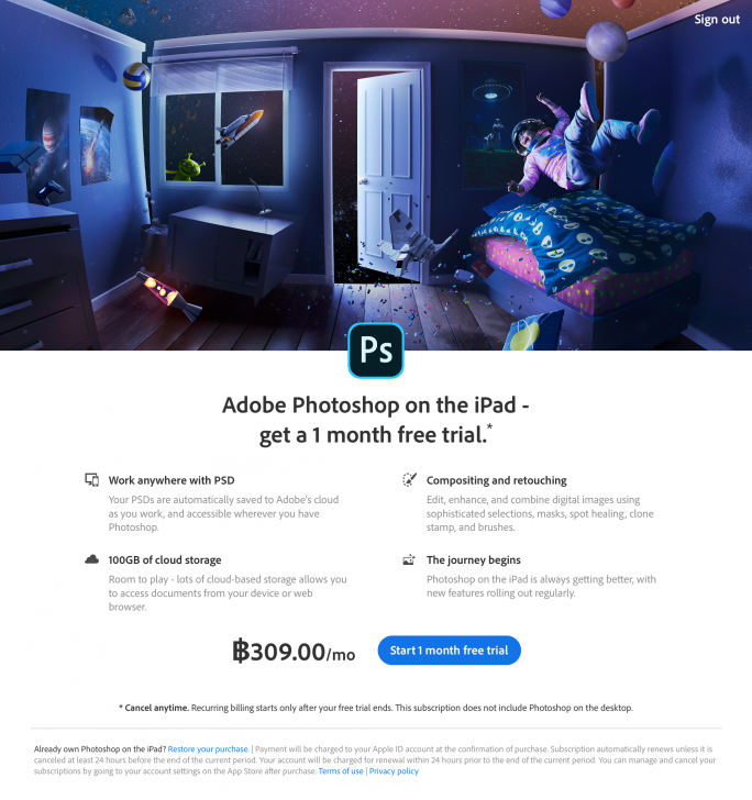Photoshop for iPad โปรแกรมติดเครื่อง กราฟฟิกทุกคนควรมี Photoshop for iPad โปรแกรมติดเครื่อง กราฟฟิกทุกคนควรมี
