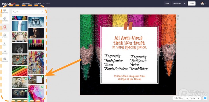DesignCap เว็บออกแบบกราฟฟิก ใช้งานฟรี รองรับงานออกแบบหลากหลายทั้งอินโฟกราฟฟิก ภาพโพสต์โซเชียล