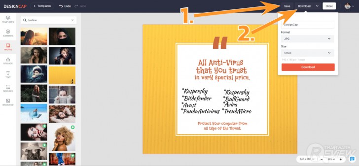 DesignCap เว็บออกแบบกราฟฟิก ใช้งานฟรี รองรับงานออกแบบหลากหลายทั้งอินโฟกราฟฟิก ภาพโพสต์โซเชียล