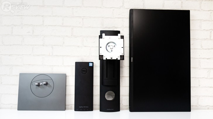 'Dell OptiPlex 7070 Ultra' เลือกสเปกได้ ดีไซน์มินิมอล ซ่อนเครื่องในขาตั้งจอ