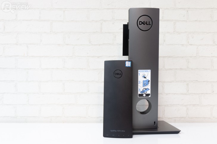 'Dell OptiPlex 7070 Ultra' เลือกสเปกได้ ดีไซน์มินิมอล ซ่อนเครื่องในขาตั้งจอ