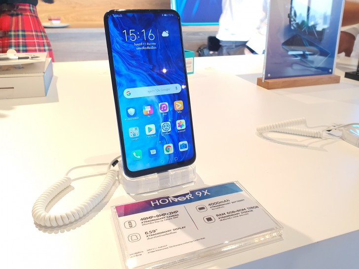 Honor 9X ราคาประหยัด ฝาหลังตัว X พร้อมจอกว้างเต็มตา และกล้องหลัง 48MP