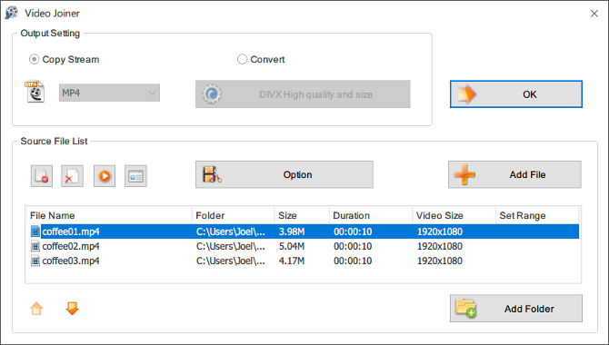 5 โปรแกรมฟรี สำหรับ Merge หรือ Split ไฟล์วิดีโอ อย่างง่ายๆ 5 โปรแกรมฟรี สำหรับ Merge หรือ Split ไฟล์วิดีโอ อย่างง่ายๆ