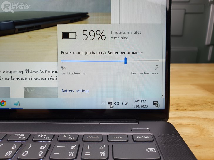 Lenovo YOGA S940 อัลตร้าบุ๊คลุคเซ็กซี่ ขอบจอบางเฉียบ