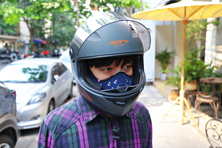 R-PUR หน้ากากป้องกันมลพิษตัวแรก ที่ออกแบบมาสำหรับนักปั่นจักรยาน และสิงห์นักบิด