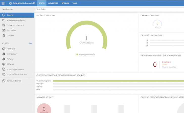 Panda Adaptive Defense 360 แอนตี้ไวรัสใช้งานง่าย มีทั้งบน Windows และ Android