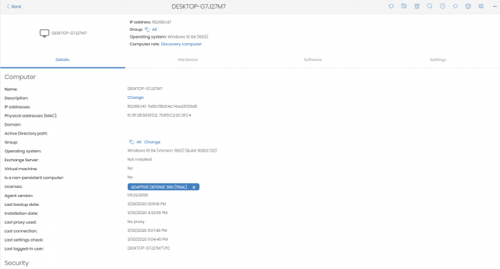 Panda Adaptive Defense 360 แอนตี้ไวรัสใช้งานง่าย มีทั้งบน Windows และ Android