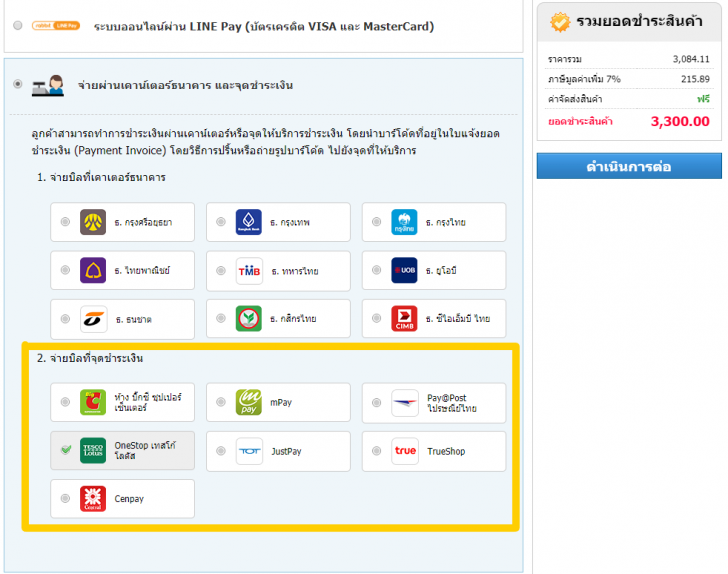 9 ช่องทางชำระค่าสินค้า Thaiware Shop ซื้อง่าย จ่ายสะดวก